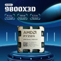 AMD Ryzen 7 9800X3D 8-Core 16-Thread 4.7GHz R7 9800X3D DDR5 Socket AM5 4NM L3=96M Processor 120W No Fan