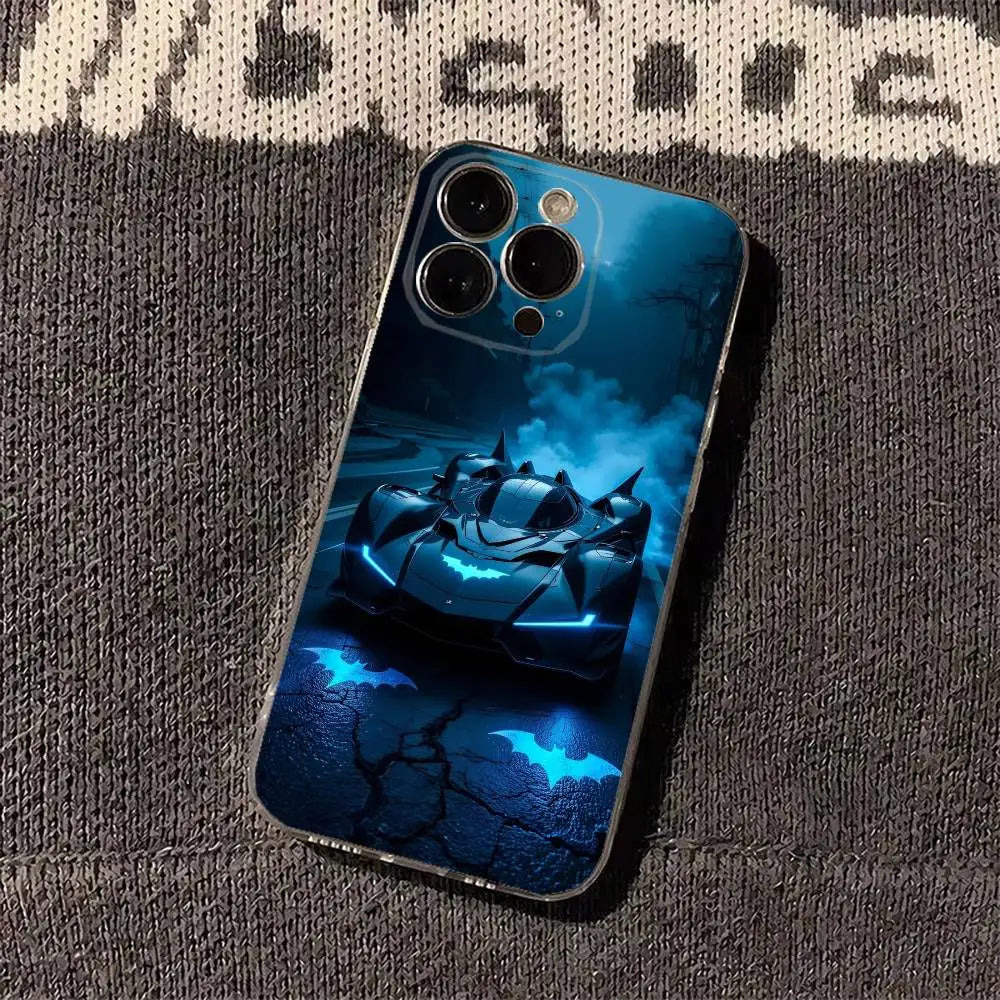 Car Cool Phone Case For iPhone 17 Air 11 12 13 14 15 16 Pro Max Plus XS X XR Silicone Soft Cover