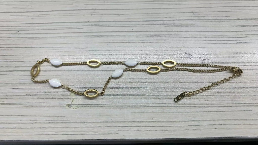 Stainless Steel Creative Steel Ball Chain Necklace