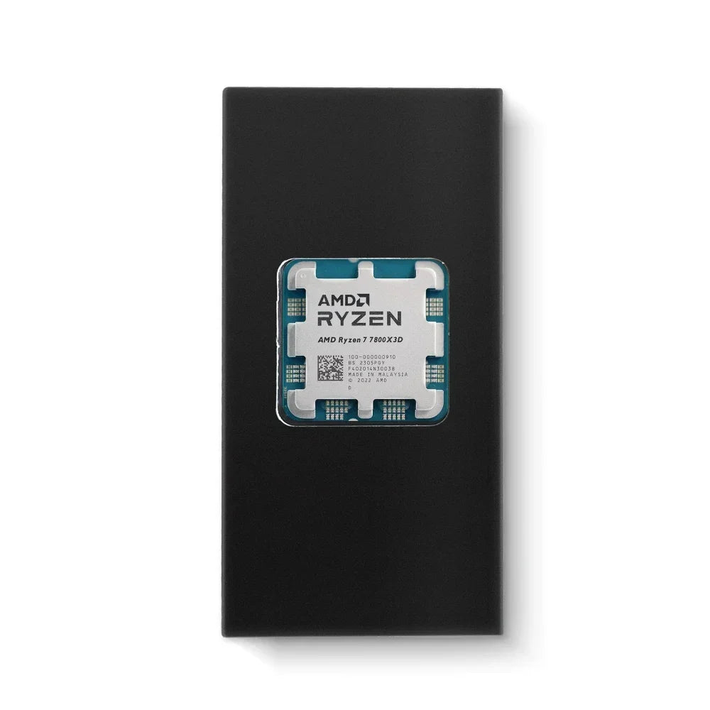 AMD Ryzen 7 7800X3D 4.2GHz L3=96M Processor 8-Core 16-Thread R7 7800X3D 120W Socket AM5 5NM DDR5 NEW but No Fan