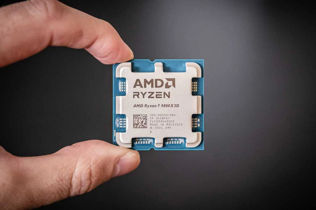 AMD Ryzen 7 9800X3D 8-Core 16-Thread Processor 4.7GHz 120W L3=96M DDR5 NEW Socket AM5 4NM R7 9800X3D but No Fan