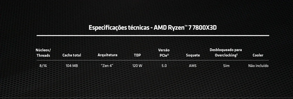 AMD Ryzen 7 7800X3D 4.2GHz L3=96M Processor 8-Core 16-Thread R7 7800X3D 120W Socket AM5 5NM DDR5 NEW but No Fan