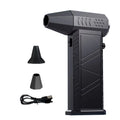 300000RPM Electric Air Duster Rechargeable Powerful Air Blower Multifunctional Portable Turbo Jet Fan Strong Power for Home Car